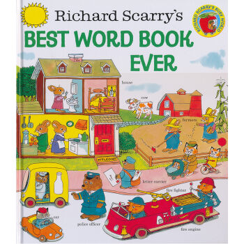 richard scarrys best word book ever (giant golden book)斯凯瑞:最