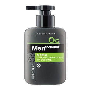 【京東超市】曼秀雷敦(mentholatum)控油抗痘潔面乳150ml(男士洗面奶